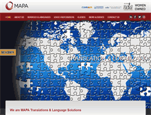 Tablet Screenshot of mapatranslation.com
